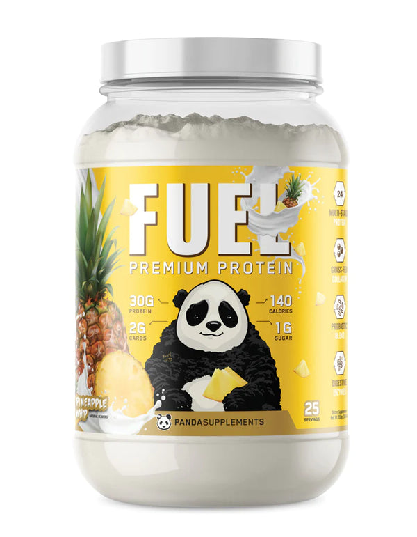Panda Fuel 25srv Premium Protein in Pineapple Whip flavor