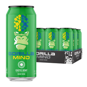 Gorilla Mind Energy Drink 12pk - Nutrition Faktory 