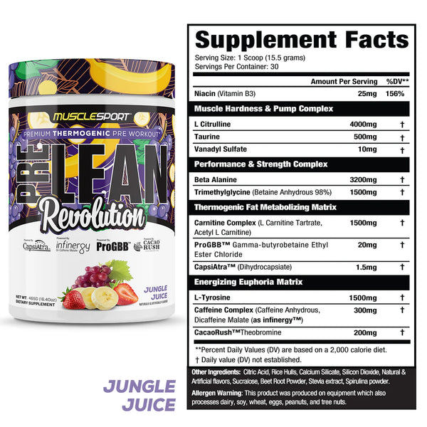 MuscleSport PreLean Revolution 30srv