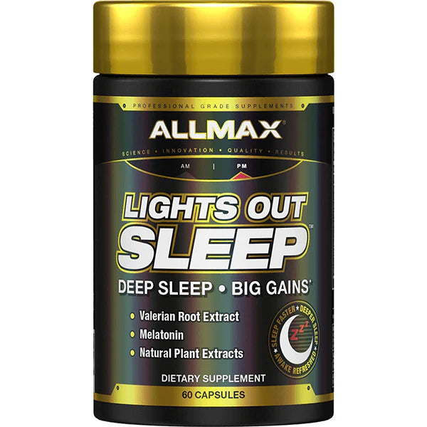 Allmax Lights Out Sleep Aid 60Caps