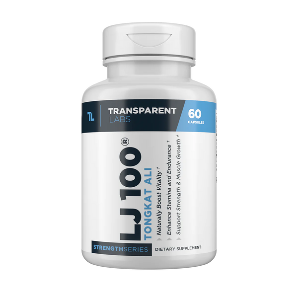 Transparent Labs LJ100 Tongkat Ali 60Caps, strength series