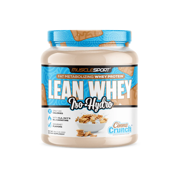 MuscleSport Lean Whey Iso-Hydro 1lb