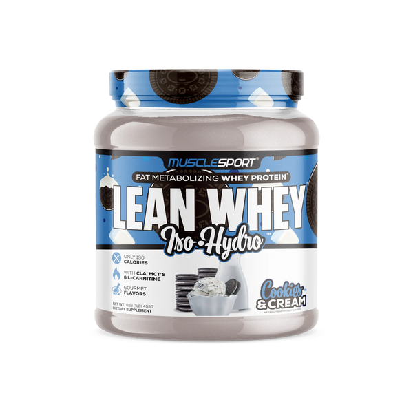MuscleSport Lean Whey Iso-Hydro 1lb