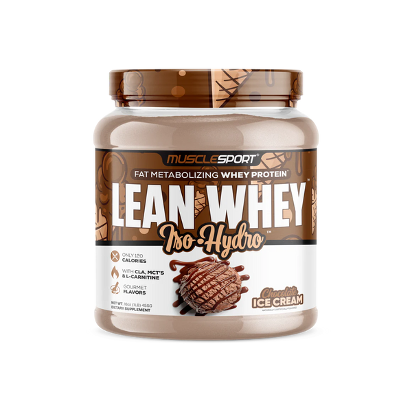 MuscleSport Lean Whey Iso-Hydro 1lb