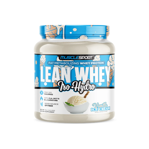 MuscleSport Lean Whey Iso-Hydro 1lb