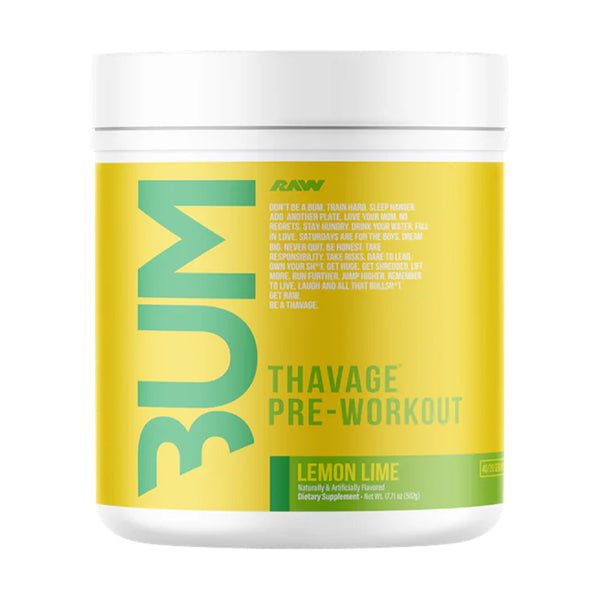 Raw CBUM Thavage 40srv - Nutrition Faktory 