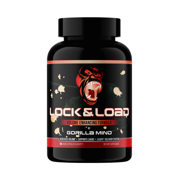 Gorilla Mind Lock & Load 180 Caps