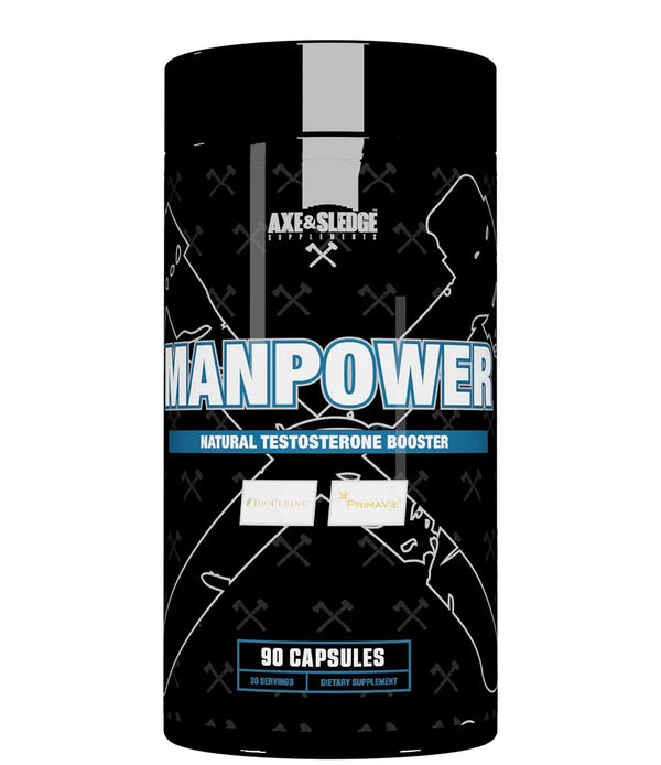 Axe & Sledge Manpower 90Caps - Nutrition Faktory 