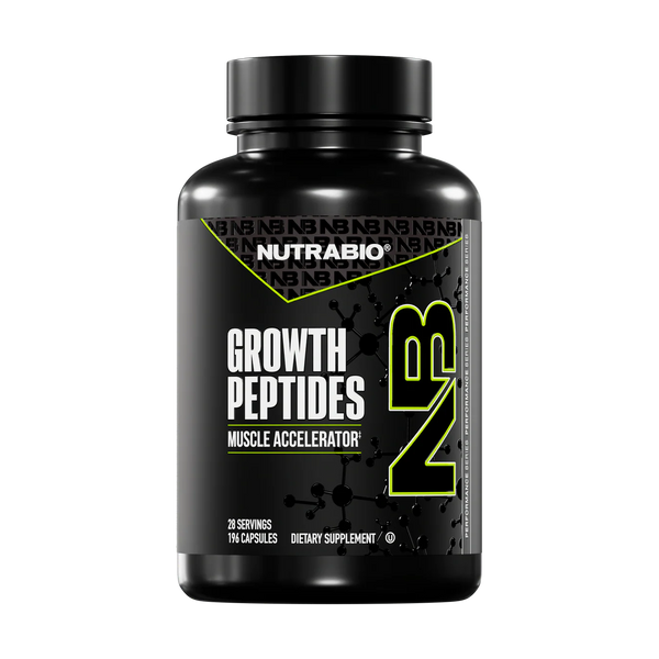 NutraBio Growth Peptides 196Caps