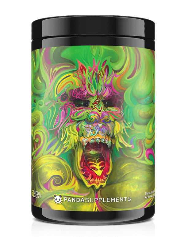 Panda Rampage Extreme 50srv Goblin Juice. Limited Edition pre-workout flavor.