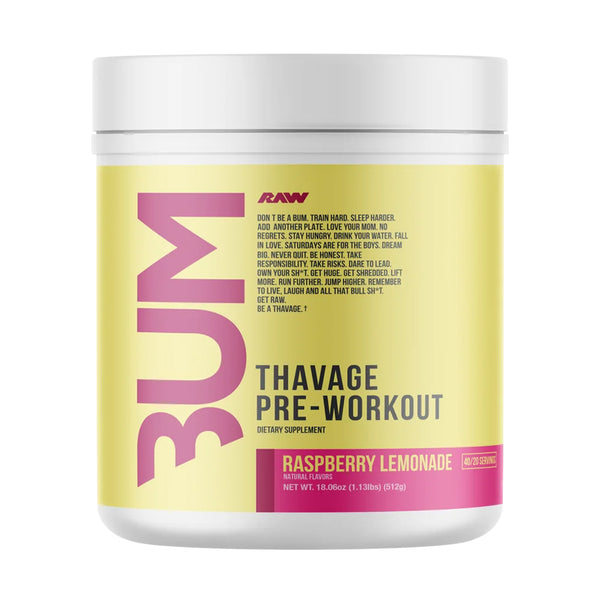 Raw CBUM Thavage 40srv - Nutrition Faktory 