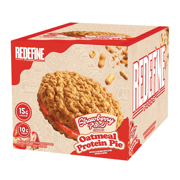 Redefine Foods Skippy Oatmeal Protein Pie 8pk