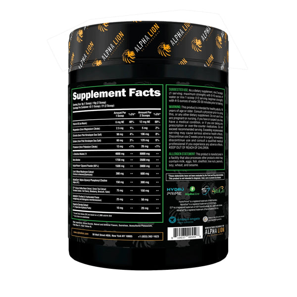 Alpha Lion SuperHuman Pump 42srv - Nutrition Faktory 