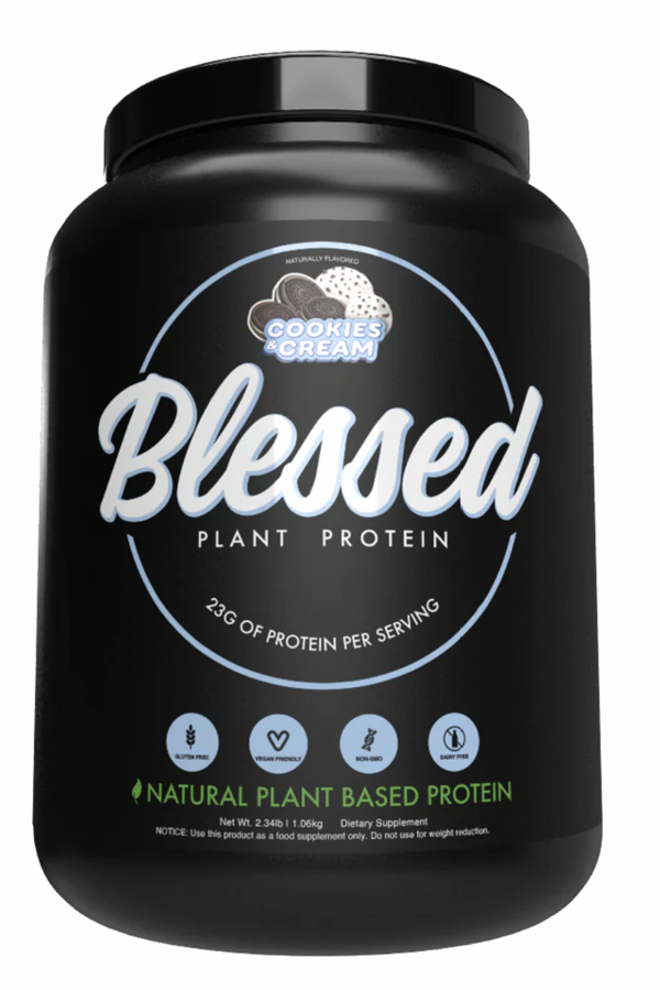 EHP Labs Blessed Plant Protein 2lb - Nutrition Faktory 