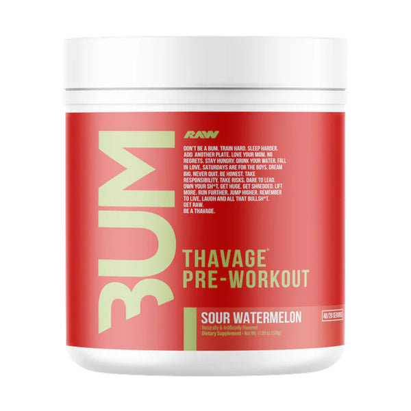 Raw CBUM Thavage 40srv - Nutrition Faktory 