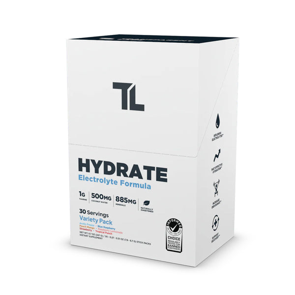 Transparent Labs Hydrate Stick Packs 30ct