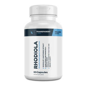 Transparent Labs Rhodiola Rosea 60Caps, versatile adaptogenic herbal extract