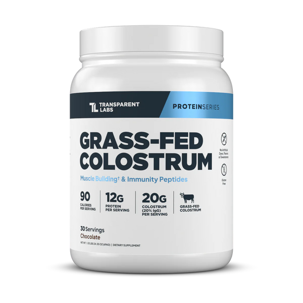Transparent Labs Grass Fed Colostrum 30srv