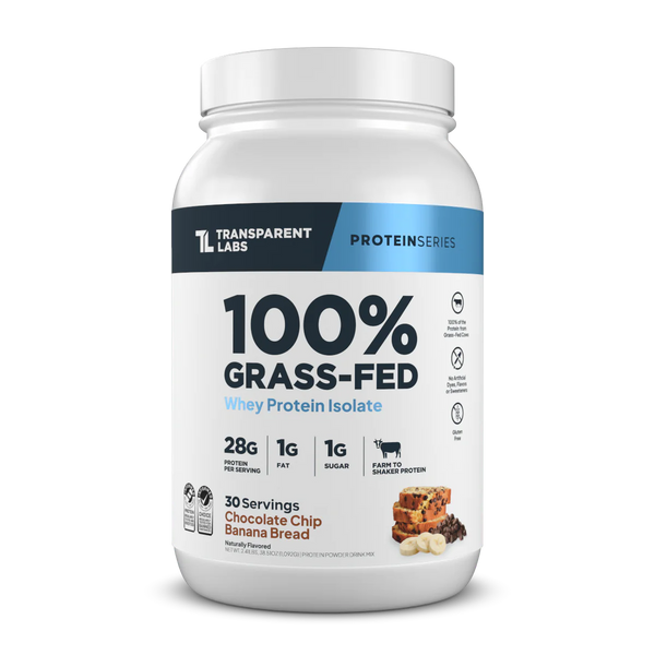 Transparent Labs Grass Fed Isolate 30srv