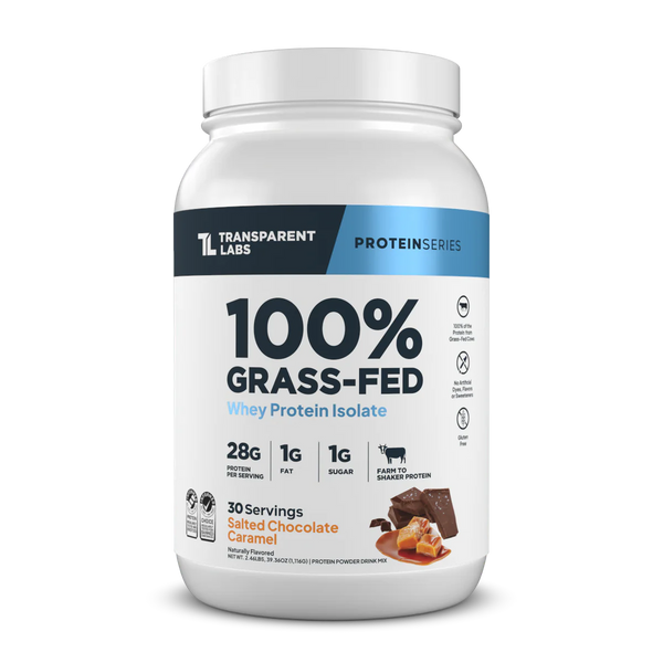 Transparent Labs Grass Fed Isolate 30srv