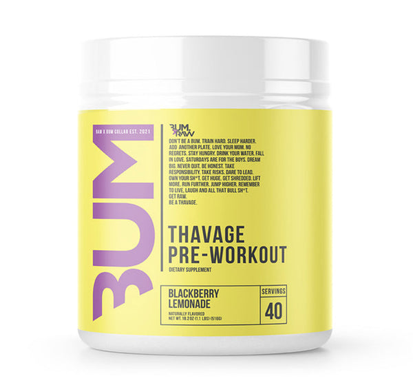 Raw CBUM Thavage 40srv - Nutrition Faktory 