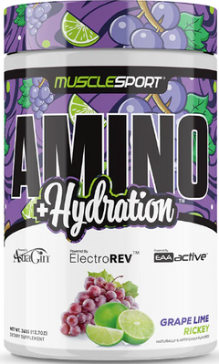 MuscleSport Amino + Hydration 60srv