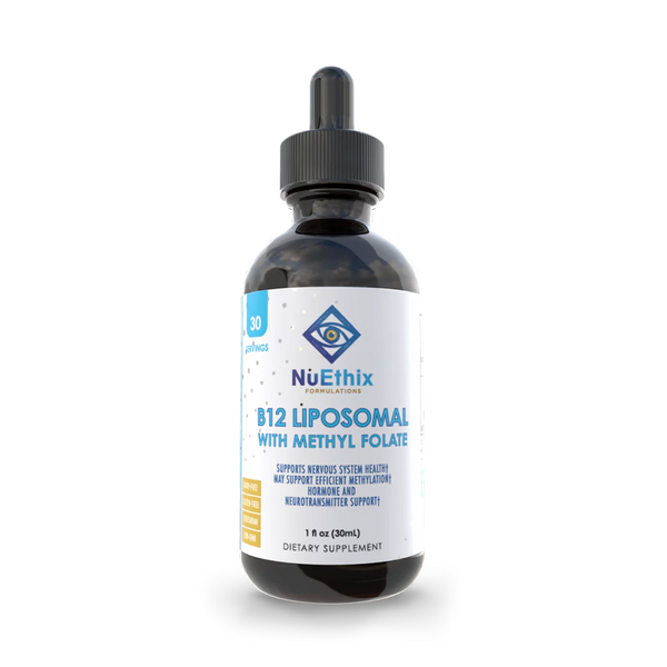 NuEthix B12 Liposomal w/ Methyl Folate 1oz