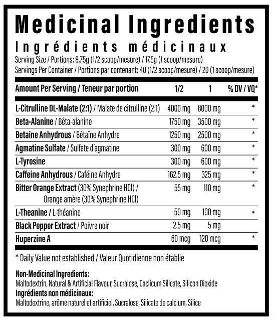 Supplement Facts