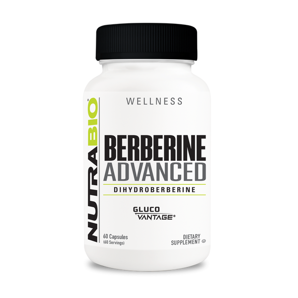NutraBio Berberine 200mg 60Caps