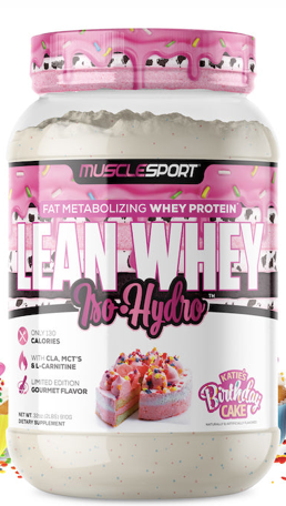 MuscleSport Lean Whey Iso-Hydro 2lb