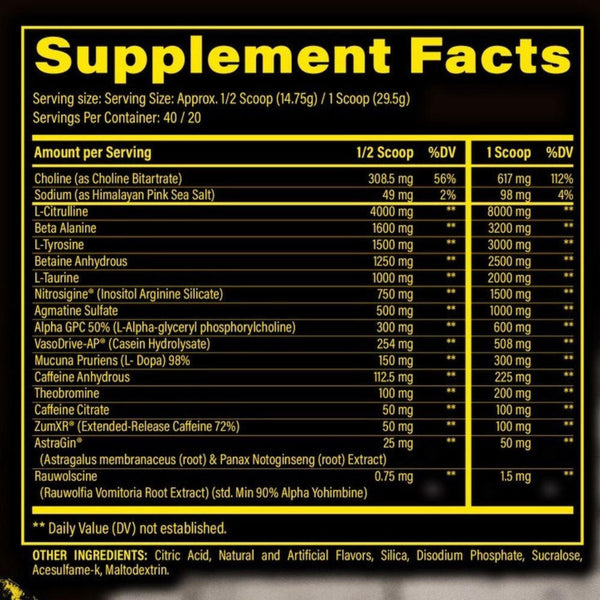Supplement Facts
