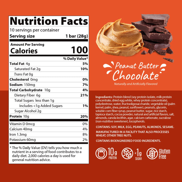 Genius Gourmet Crispy Protein Treat 10pk