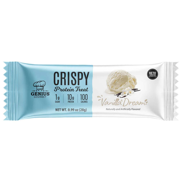 Genius Gourmet Crispy Protein Treat 10pk