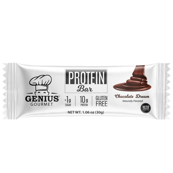 Genius Gourmet Protein Bars 10pk