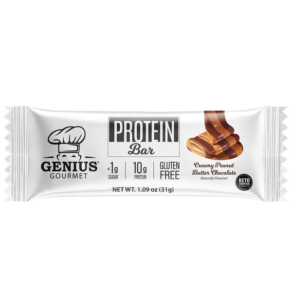 Genius Gourmet Protein Bars 10pk
