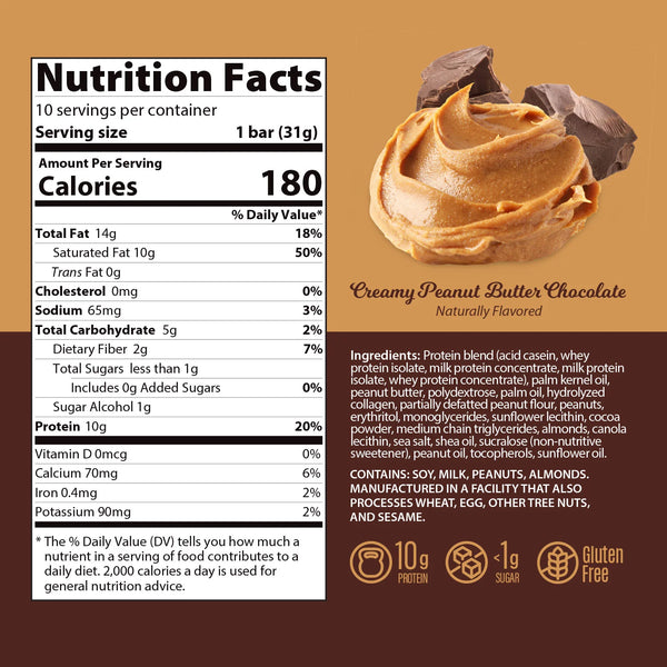 Genius Gourmet Protein Bars 10pk