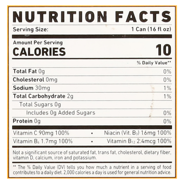 Ghost Energy RTD 12pk - Nutrition Faktory 