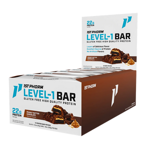1st Phorm Level-1 Bars 15ct - Nutrition Faktory 