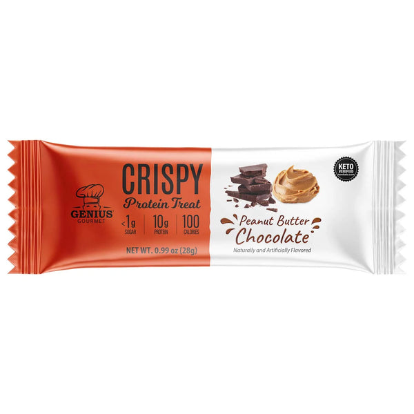 Genius Gourmet Crispy Protein Treat 10pk