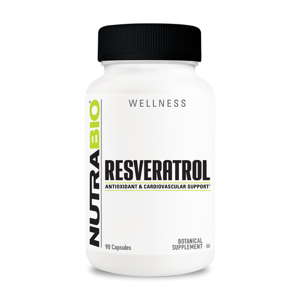 NutraBio Resveratrol 500mg 90Caps