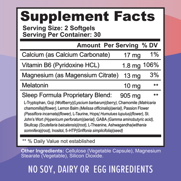 Supplement facts