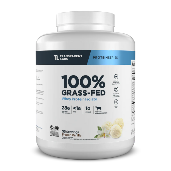 Transparent Labs Grass Fed Isolate 4lb