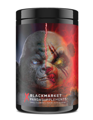Panda VS Gorilla 40srv bloody peach gummy flavor