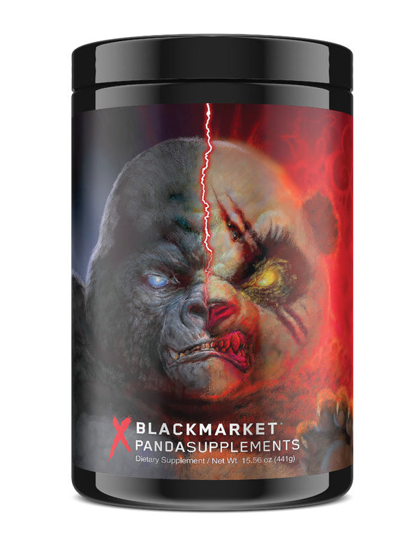 Panda VS Gorilla 40srv bloody peach gummy flavor
