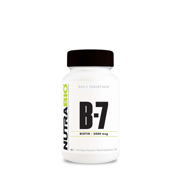 NutraBio Biotin 5000mg 90Caps