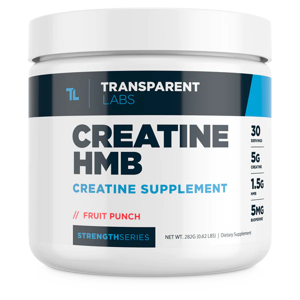 Fruit Punch Creatine HMB Creatine Supplement 30srv from Transparent Labs Strength Series