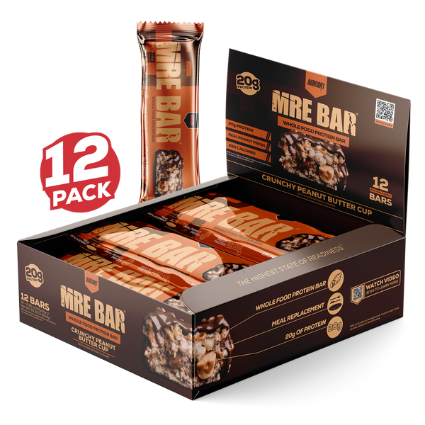 Redcon1 MRE Bars 12pk - Nutrition Faktory 