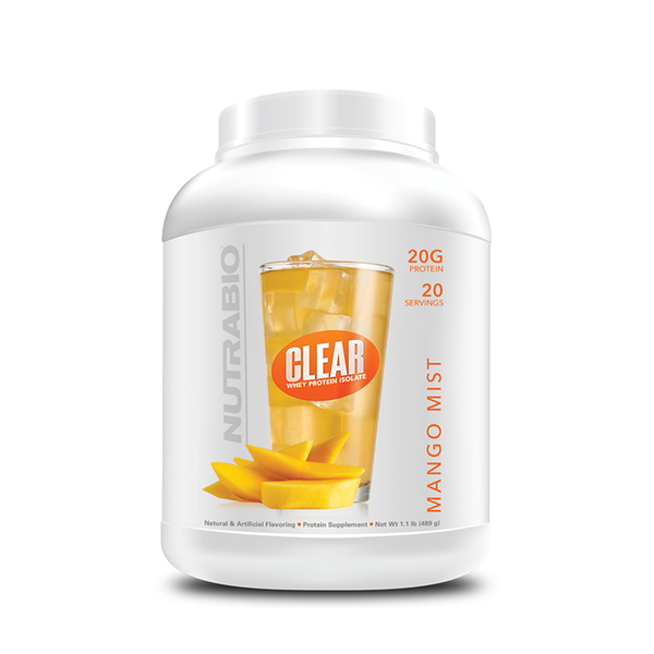 NutraBio Clear Whey Protein Isolate 20srv