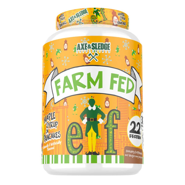 Axe & Sledge Farm Fed whey protein isolate Maple Syrup On Pancakes flavor