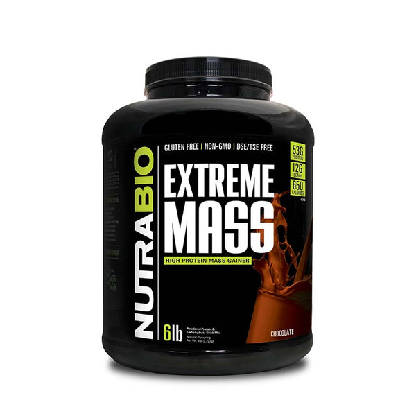 NutraBio Extreme Mass 6lb